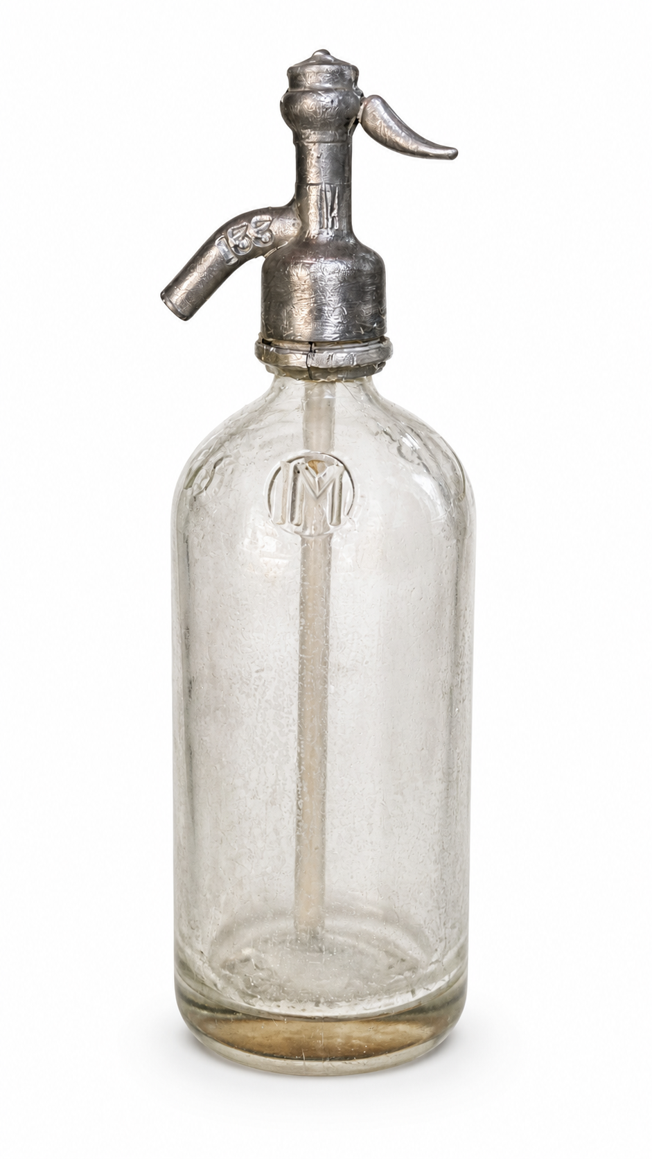 Sifón año 1929 de vidrio Lyda